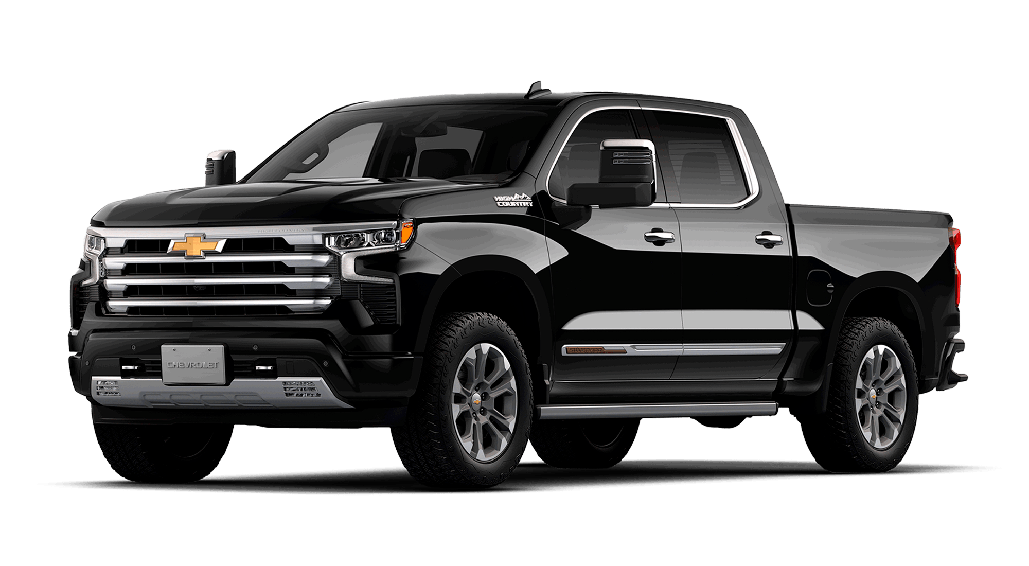 Chevrolet Silverado negra